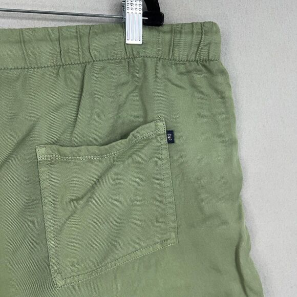 GAP Shorts Womens XL Green Casual Lounge Comfort Coastal Resort Vacay Tencel - Picture 7 of 11